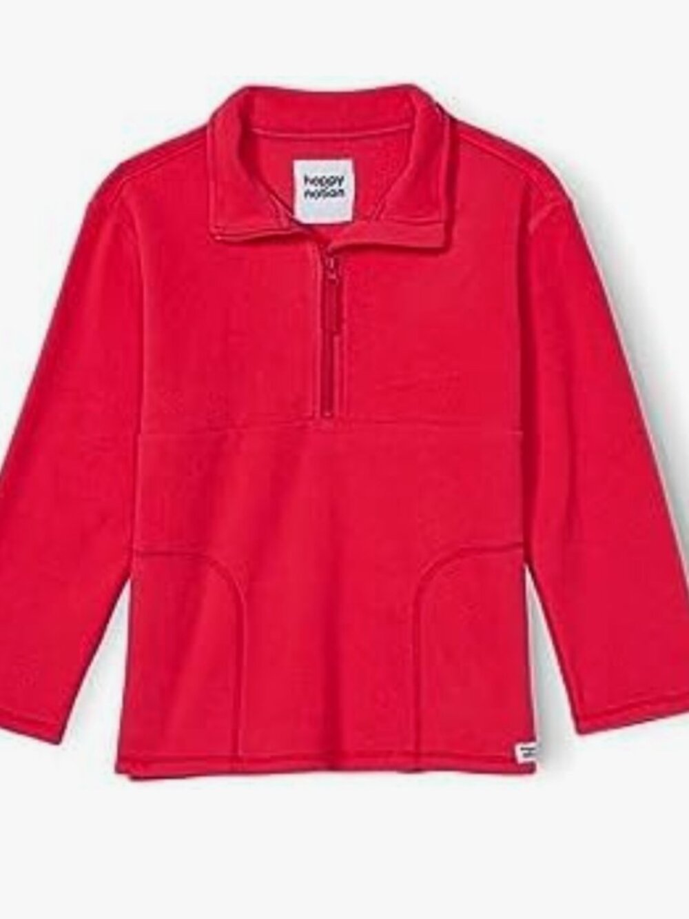 Happy Nation Polar Fleece Half Zip sweater